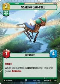 Soaring Can-Cell (Hyperspace) - Homeworlds - Star Wars: Unlimited card