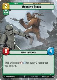 Wroshyr Rebel (Hyperspace) - Homeworlds - Star Wars: Unlimited card