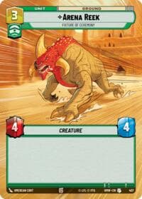 Arena Reek - Fixture of Ceremony (Hyperspace) - Homeworlds - Star Wars: Unlimited card