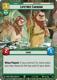 Lifetree Caravan (Hyperspace) - Homeworlds - Star Wars: Unlimited card