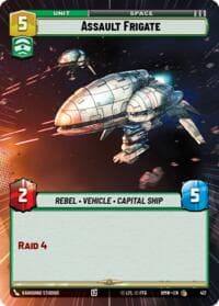 Assault Frigate (Hyperspace) - Homeworlds - Star Wars: Unlimited card