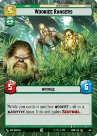 Wookiee Rangers (Hyperspace) - Homeworlds - Star Wars: Unlimited card