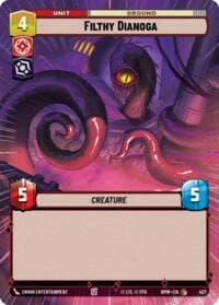 Filthy Dianoga (Hyperspace) - Homeworlds - Star Wars: Unlimited card