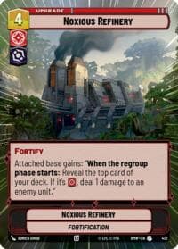 Noxious Refinery (Hyperspace) - Homeworlds - Star Wars: Unlimited card