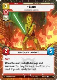 Gungi - Fighting for Kashyyyk (Hyperspace) - Homeworlds - Star Wars: Unlimited card