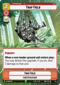 Trap Field (Hyperspace) - Homeworlds - Star Wars: Unlimited card