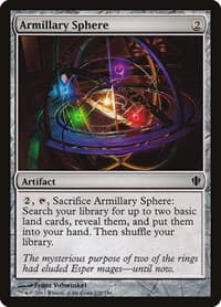 Armillary Sphere - Commander 2013 - Magic: The Gathering card