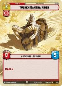 Tusken Bantha Rider (Hyperspace) - Homeworlds - Star Wars: Unlimited card