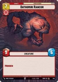 Dathomiri Rancor (Hyperspace) - Homeworlds - Star Wars: Unlimited card