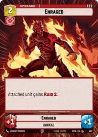 Enraged (Hyperspace) - Homeworlds - Star Wars: Unlimited card