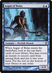 Augur of Bolas - Commander 2013 - Magic: The Gathering card