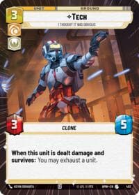 Tech - I Thought It Was Obvious (Hyperspace) - Homeworlds - Star Wars: Unlimited card