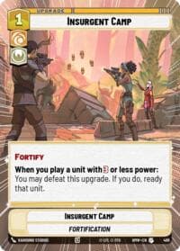 Insurgent Camp (Hyperspace) - Homeworlds - Star Wars: Unlimited card