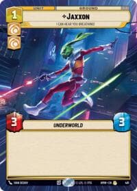 Jaxxon - I Can Hear You Breathing! (Hyperspace) - Homeworlds - Star Wars: Unlimited card