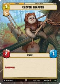 Clever Trapper (Hyperspace) - Homeworlds - Star Wars: Unlimited card