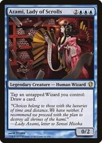 Azami, Lady of Scrolls - Commander 2013 - Magic: The Gathering card