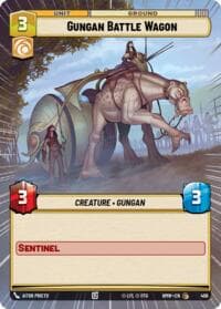 Gungan Battle Wagon (Hyperspace) - Homeworlds - Star Wars: Unlimited card
