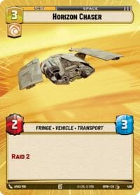 Horizon Chaser (Hyperspace) - Homeworlds - Star Wars: Unlimited card