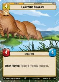 Lakeside Shaaks (Hyperspace) - Homeworlds - Star Wars: Unlimited card