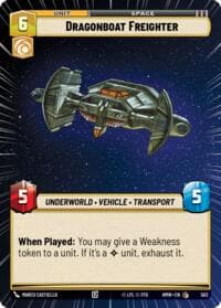 Dragonboat Freighter (Hyperspace) - Homeworlds - Star Wars: Unlimited card