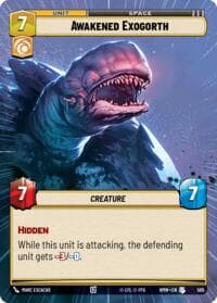 Awakened Exogorth (Hyperspace) - Homeworlds - Star Wars: Unlimited card