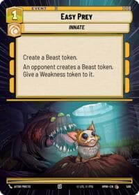 Easy Prey (Hyperspace) - Homeworlds - Star Wars: Unlimited card