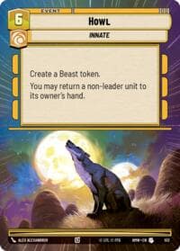 Howl (Hyperspace) - Homeworlds - Star Wars: Unlimited card