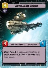 Surveillance Cruiser (Hyperspace) - Homeworlds - Star Wars: Unlimited card
