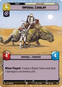 Imperial Cavalry (Hyperspace) - Homeworlds - Star Wars: Unlimited card