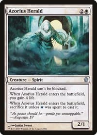Azorius Herald - Commander 2013 - Magic: The Gathering card