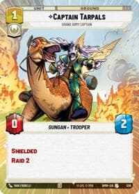 Captain Tarpals - Grand Army Captain (Hyperspace) - Homeworlds - Star Wars: Unlimited card