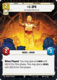 C-3PO - Captivating Storyteller (Hyperspace) - Homeworlds - Star Wars: Unlimited card