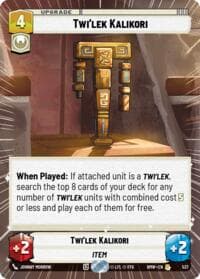 Twi'lek Kalikori (Hyperspace) - Homeworlds - Star Wars: Unlimited card