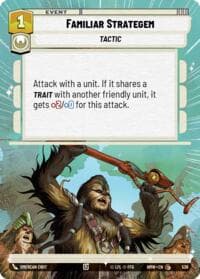 Familiar Strategem (Hyperspace) - Homeworlds - Star Wars: Unlimited card