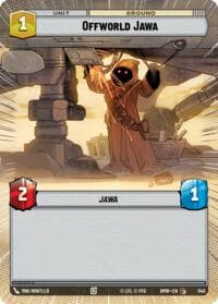 Offworld Jawa (Hyperspace) - Homeworlds - Star Wars: Unlimited card