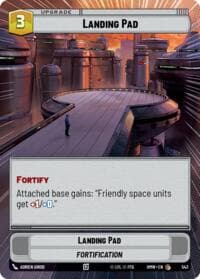Landing Pad (Hyperspace) - Homeworlds - Star Wars: Unlimited card