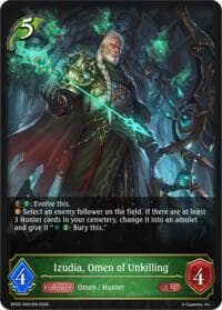 Izudia, Omen of Unkilling - BP19: Eightfold Retribution - Shadowverse: Evolve card