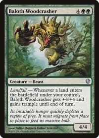 Baloth Woodcrasher - Commander 2013 - Magic: The Gathering card