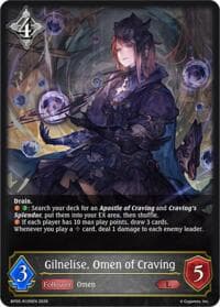 Gilnelise, Omen of Craving - BP19: Eightfold Retribution - Shadowverse: Evolve card