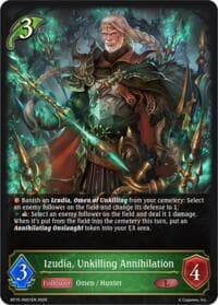 Izudia, Unkilling Annihilation - BP19: Eightfold Retribution - Shadowverse: Evolve card
