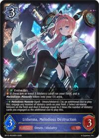 Lishenna, Melodious Destruction - BP19: Eightfold Retribution - Shadowverse: Evolve card