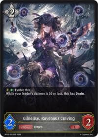 Gilnelise, Ravenous Craving - BP19: Eightfold Retribution - Shadowverse: Evolve card