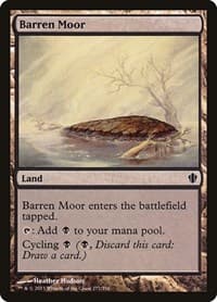 Barren Moor - Commander 2013 - Magic: The Gathering card