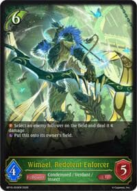 Wimael, Redolent Enforcer - BP19: Eightfold Retribution - Shadowverse: Evolve card