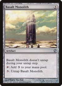 Basalt Monolith - Commander 2013 - Magic: The Gathering card
