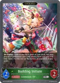 Budding Initiate (Evolved) - BP19: Eightfold Retribution - Shadowverse: Evolve card