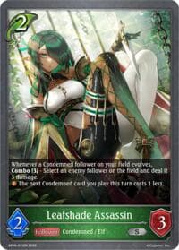 Leafshade Assassin - BP19: Eightfold Retribution - Shadowverse: Evolve card