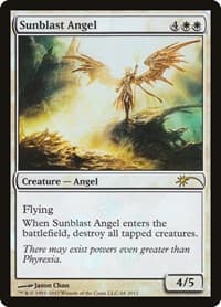 Sunblast Angel - Media Promos - Magic: The Gathering card