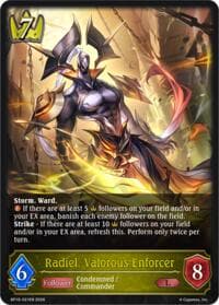 Radiel, Valorous Enforcer - BP19: Eightfold Retribution - Shadowverse: Evolve card