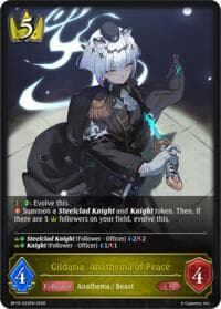 Gildaria, Anathema of Peace - BP19: Eightfold Retribution - Shadowverse: Evolve card